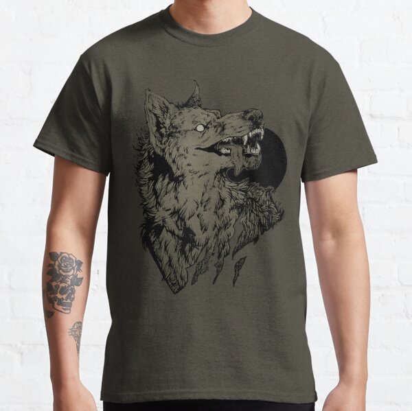 Werewolf - black Classic T-Shirt