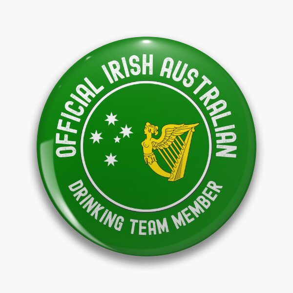 Item preview, Official Irish Australian Drinking Team Member designed and sold by Fecking-Merch.