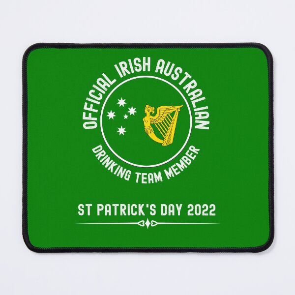 Item preview, Official Irish Australian Drinking Team Member designed and sold by Fecking-Merch.