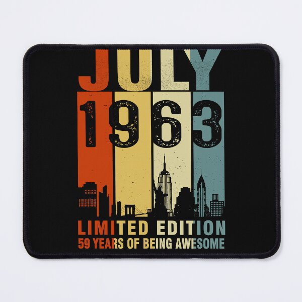 Item preview, July 1963 Limited Edition 59 Years Of Being Awesome designed and sold by AraJordeStore.