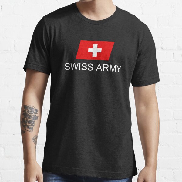 SWISS ARMY-LOGO Essential T-Shirt