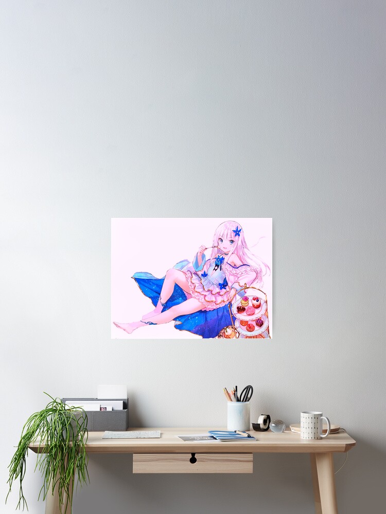  Anime Kenja No Deshi Wo Nanoru Kenja Canvas Poster