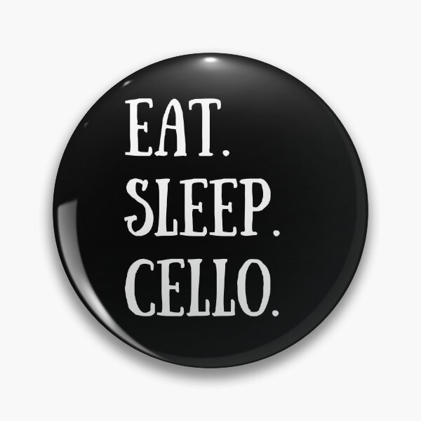 Item preview, Eat. Sleep. Cello. For Cello Player And Musicians -  Not A Violin designed and sold by Funwithmusic.