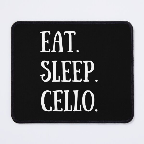 Item preview, Eat. Sleep. Cello. For Cello Player And Musicians -  Not A Violin designed and sold by Funwithmusic.