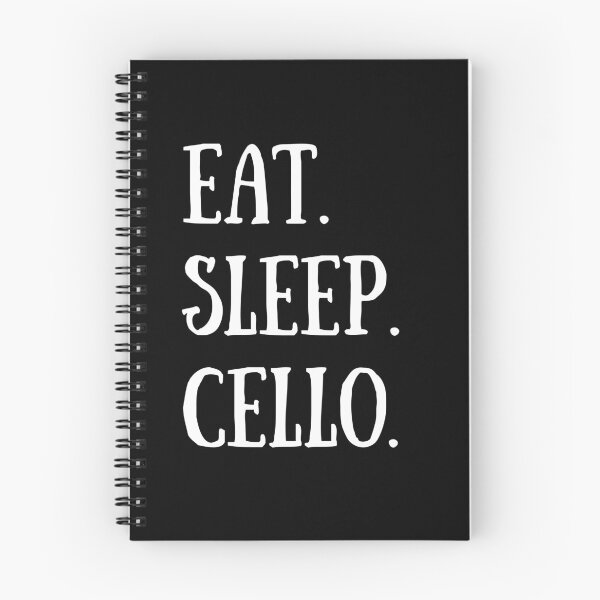 Item preview, Eat. Sleep. Cello. For Cello Player And Musicians -  Not A Violin designed and sold by Funwithmusic.