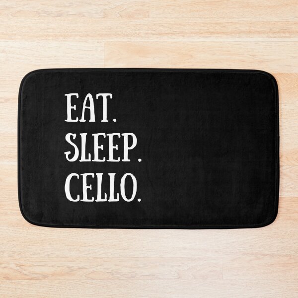 Item preview, Eat. Sleep. Cello. For Cello Player And Musicians -  Not A Violin designed and sold by Funwithmusic.