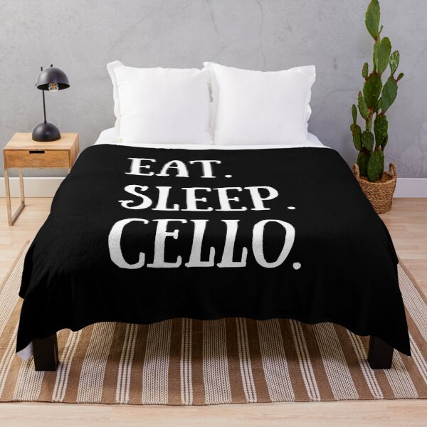 Item preview, Eat. Sleep. Cello. For Cello Player And Musicians -  Not A Violin designed and sold by Funwithmusic.
