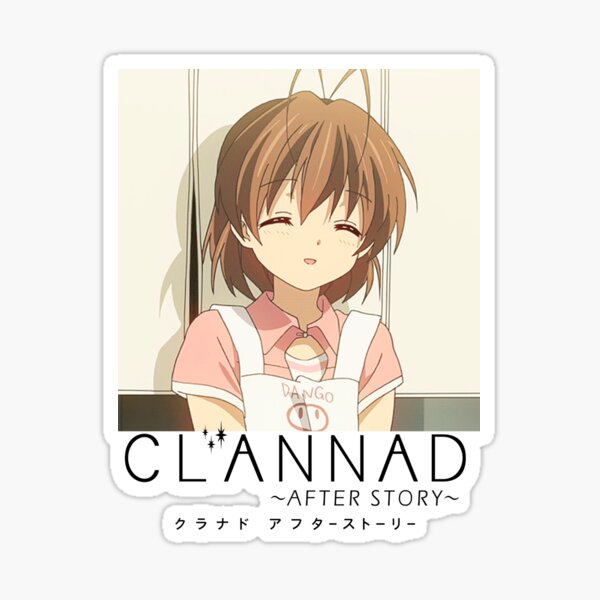 Nagisa Furukawa - Clannad Sticker for Sale by bian-ks