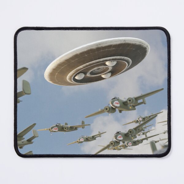 Item preview, UFO with bombers, foo fighter designed and sold by occultfx.