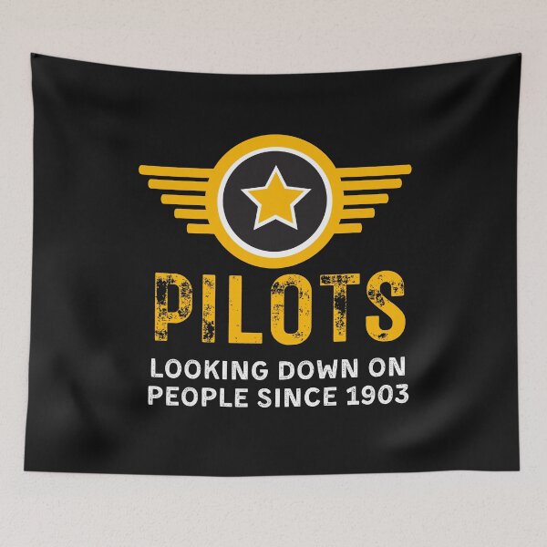 Item preview, Pilots.  Looking Down On People Since 1903.  Funny Pilot-Pilot-Pilot Sayings- Retro Pilot-Retro-New Pilot designed and sold by SighFly52.