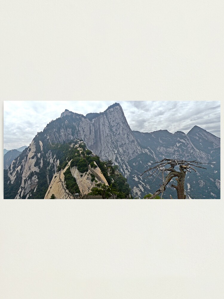 Alternate view of Mt Hua panorama Photographic Print