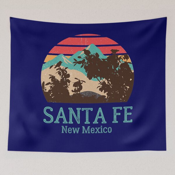Item preview, Santa Fe New Mexico Vintage Traveler Retro City Love designed and sold by SadikhoRoji.