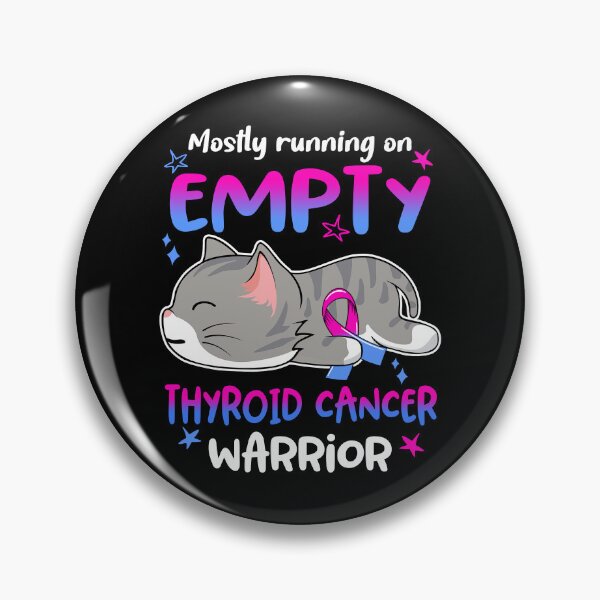 Item preview, Thyroid Cancer Awareness, Mostly Running on Thyroid Cancer Warrior designed and sold by Tammyilaria.