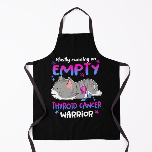 Item preview, Thyroid Cancer Awareness, Mostly Running on Thyroid Cancer Warrior designed and sold by Tammyilaria.