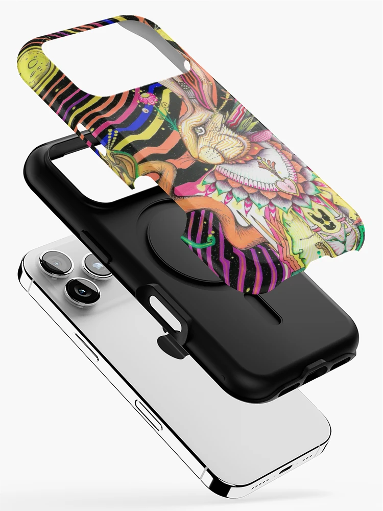 Thumbnail 2 of 4, iPhone Case, Moon Rabbit designed and sold by andresindio.