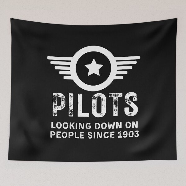 Item preview, Pilots.  Looking Down On People Since 1903.  Funny Pilot-Pilot-Pilot Sayings- Retro Pilot-Retro-New Pilot designed and sold by SighFly52.