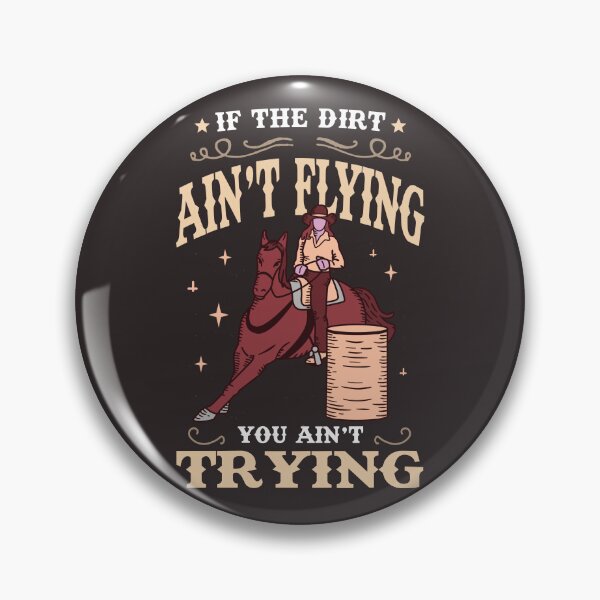 Item preview, Barrel Racing Horse Rodeo Dirt Flying designed and sold by MrEddie10.