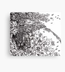 Leaf Warrior Metal Print