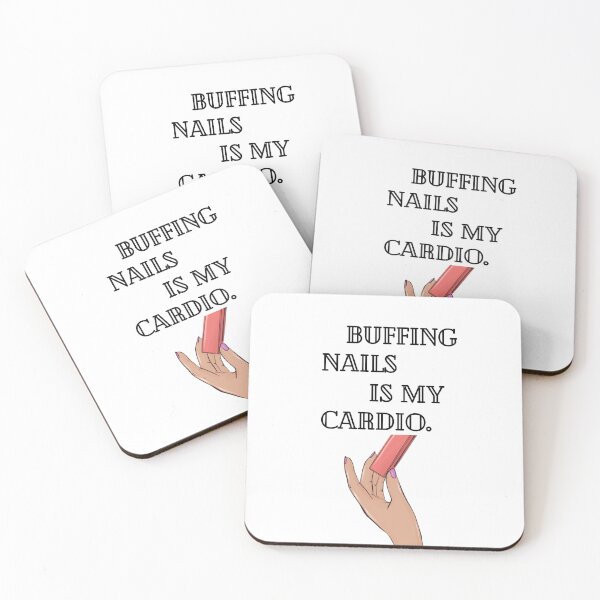 Item preview, Buffing Nails Is My Cardio  designed and sold by Lisaarts.