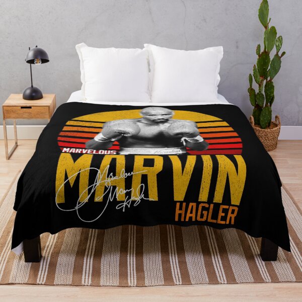 Item preview, Vintage Marvelous Marvin Hagler Boxing Legend Signature Retro 80s 90s Bootleg Rap Style designed and sold by HayleyMonahan.