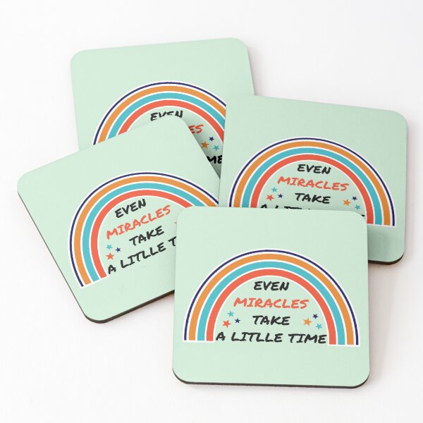 Item preview, Even miracles take a little time designed and sold by i-cottagedesign.