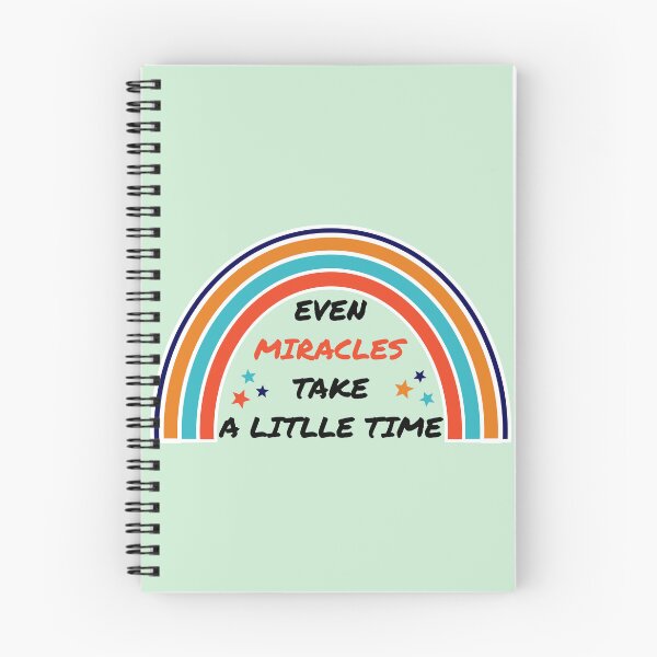Item preview, Even miracles take a little time designed and sold by i-cottagedesign.