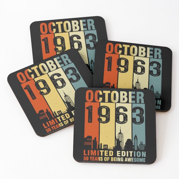 Item preview, October 1963 Limited Edition 59 Years Of Being Awesome designed and sold by AraJordeStore.
