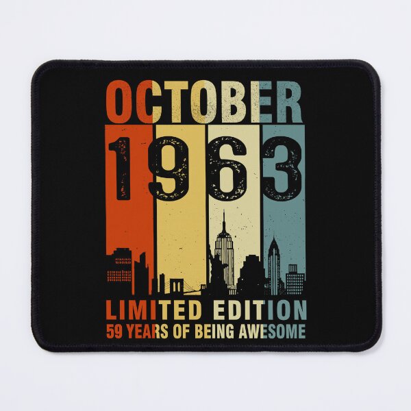 Item preview, October 1963 Limited Edition 59 Years Of Being Awesome designed and sold by AraJordeStore.