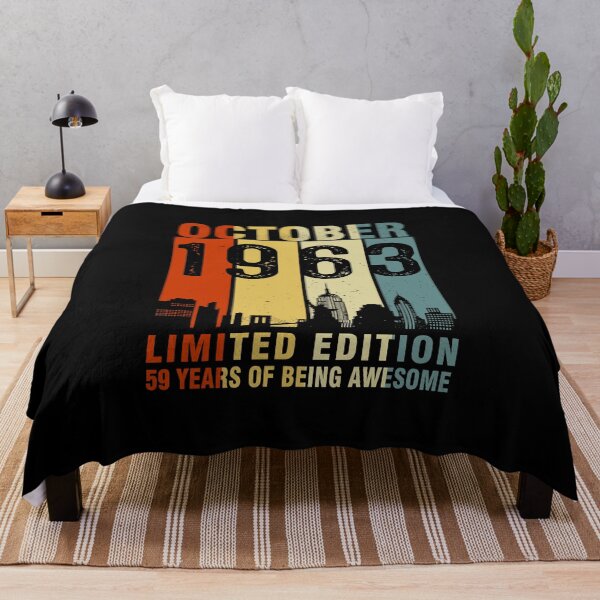 Item preview, October 1963 Limited Edition 59 Years Of Being Awesome designed and sold by AraJordeStore.