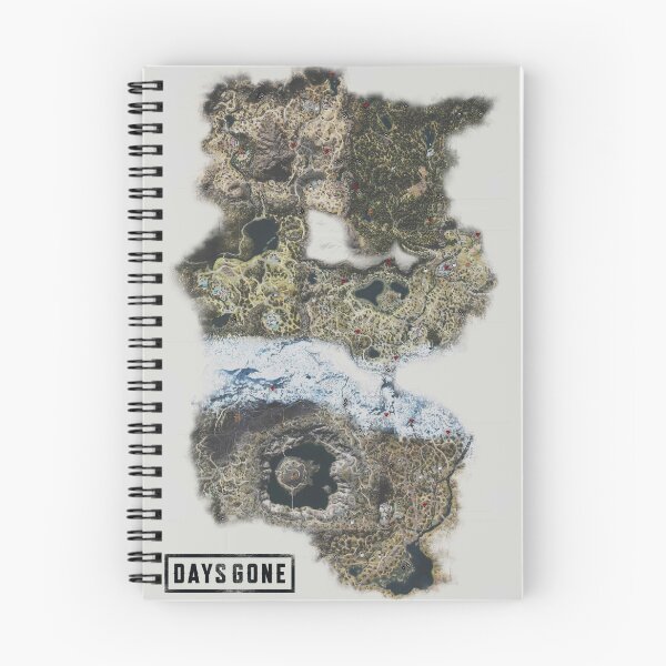 Item preview, Days Gone Map designed and sold by The Pathfinders.