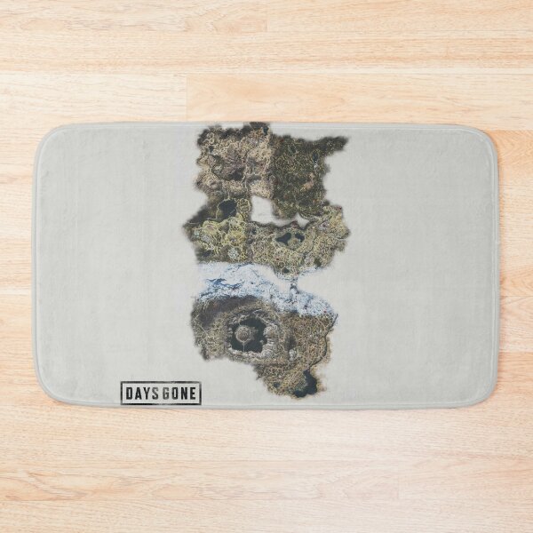 Item preview, Days Gone Map designed and sold by The Pathfinders.