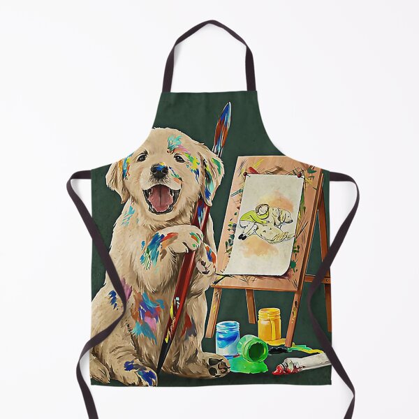 Item preview, Painting Girl And Dogs just a girl who loves art and dogs designed and sold by KravecUziel.