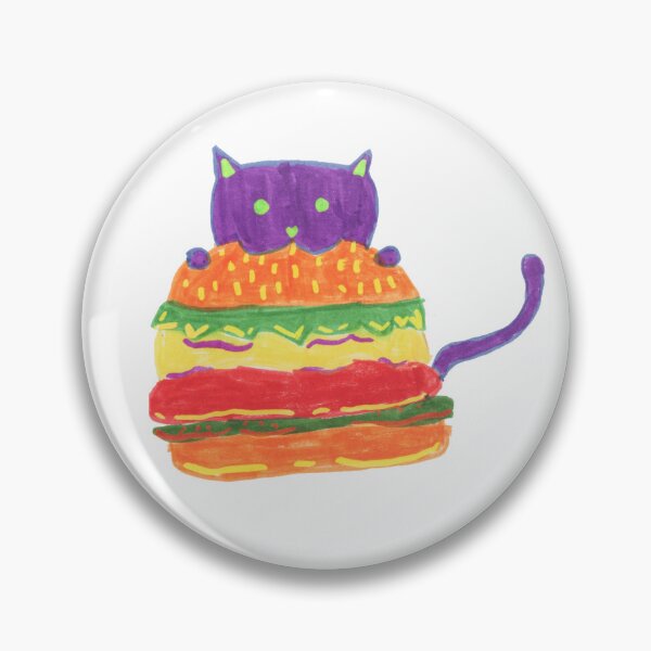 Aperçu de l'œuvre Chat burger créée et vendue par maimairo.