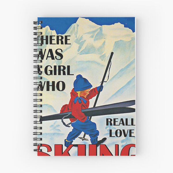 Item preview, Personalized Once upon a time there was a girl who really loved skiing it was me , the end designed and sold by SaoirseNeid.