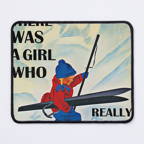 Item preview, Personalized Once upon a time there was a girl who really loved skiing it was me , the end designed and sold by SaoirseNeid.