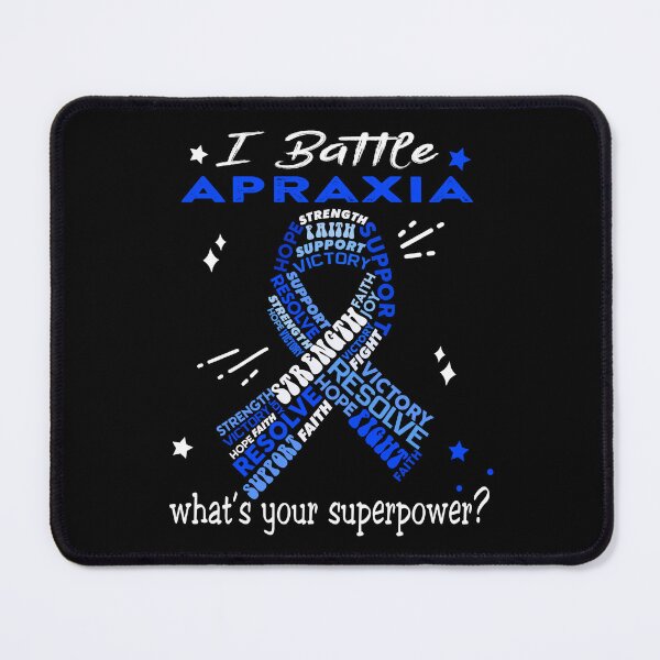 Item preview, Apraxia Warrior, I Battle Apraxia What's Your Superpower? designed and sold by Greggwillard.