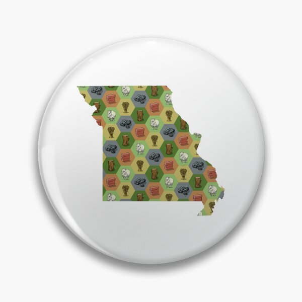 Item preview, Classic Board Game Resource Map of Missouri designed and sold by adamkenney.