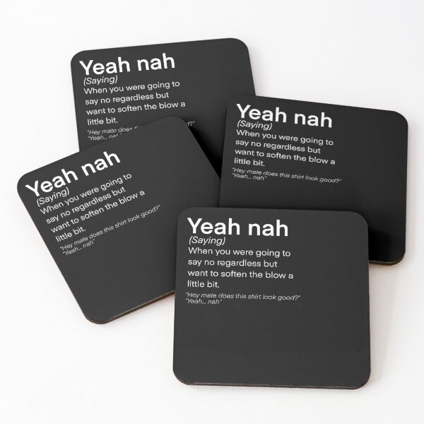 Item preview, Yeah Nah  designed and sold by Beaut-nz.