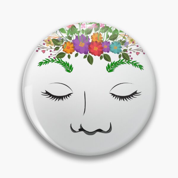 Item preview, Floral face designed and sold by DrGingyWho.