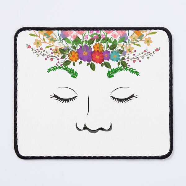 Item preview, Floral face designed and sold by DrGingyWho.