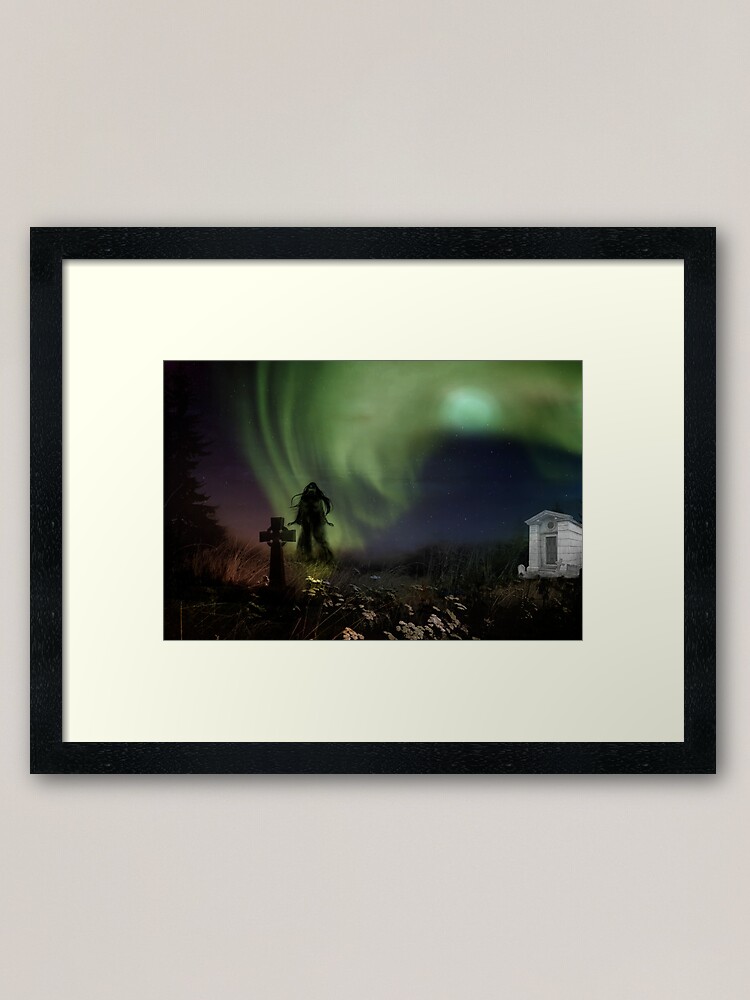 Alternate view of Grave Yard Framed Art Print