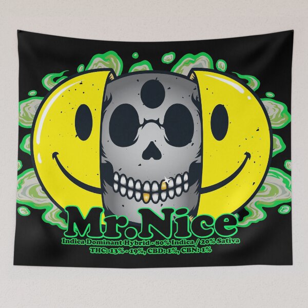 Item preview, Mr.Nice Cannabis Strain Art designed and sold by kushcoast.