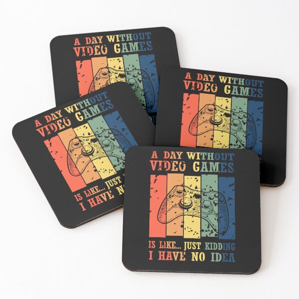 Item preview, A Day Without Video Games Funny Video Gamer Gift designed and sold by 3colors3.