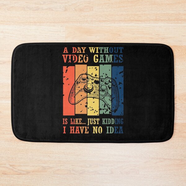 Item preview, A Day Without Video Games Funny Video Gamer Gift designed and sold by 3colors3.