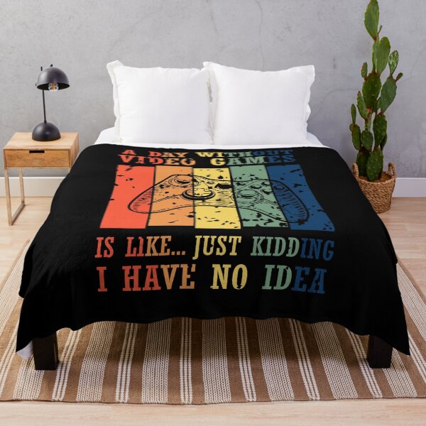 Item preview, A Day Without Video Games Funny Video Gamer Gift designed and sold by 3colors3.