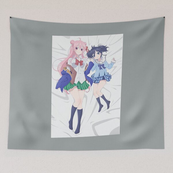 Item preview, Satou and Shio on bed designed and sold by AlexHammon.