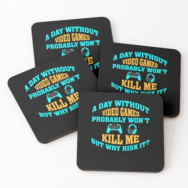 Item preview, A Day Without Video Games Funny Video Gamer Gift designed and sold by 3colors3.