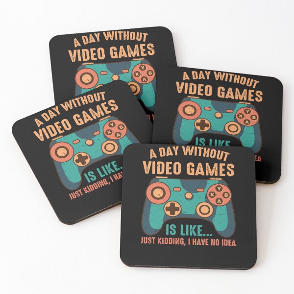 Item preview, A Day Without Video Games Funny Video Gamer Gift designed and sold by 3colors3.
