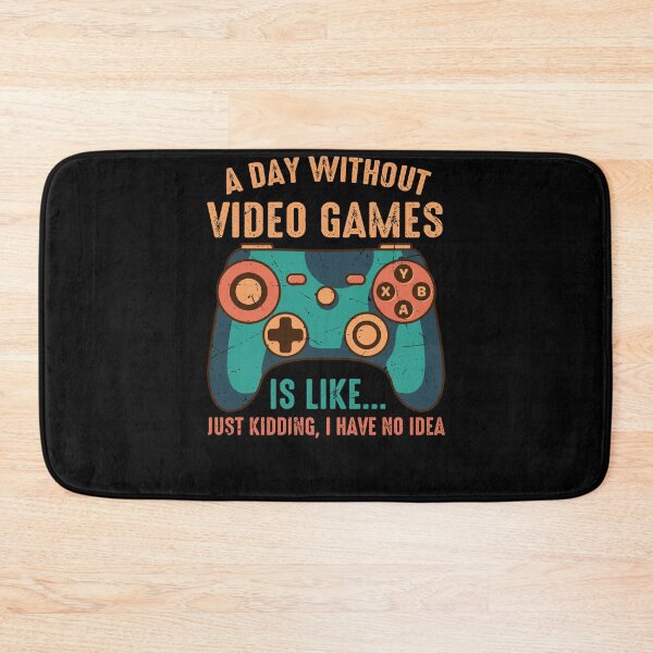 Item preview, A Day Without Video Games Funny Video Gamer Gift designed and sold by 3colors3.
