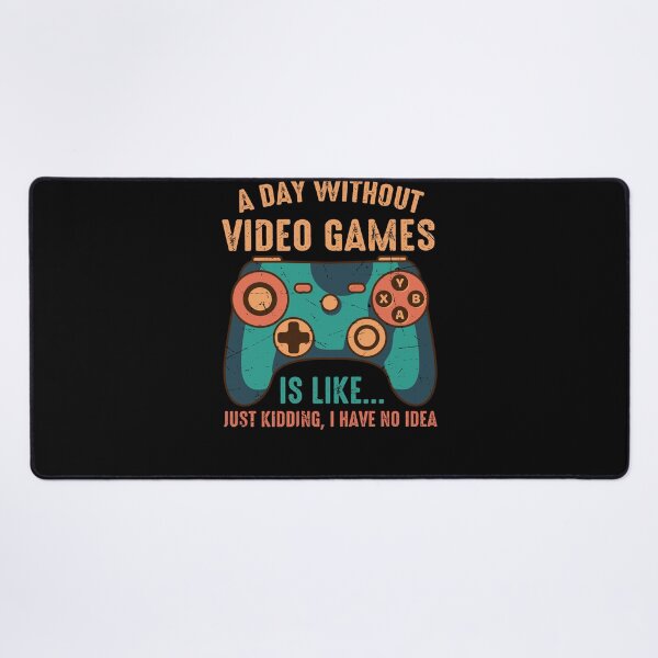 Item preview, A Day Without Video Games Funny Video Gamer Gift designed and sold by 3colors3.